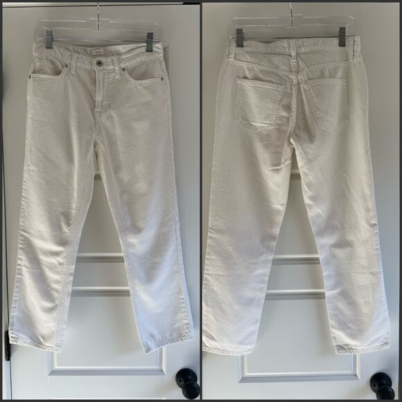 Vince Tomboy Jeans - Size 26 - White - Picture 2 of 5